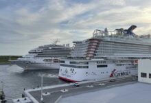 Carnival mardi gras to sail four cruises before port canaveral arrival