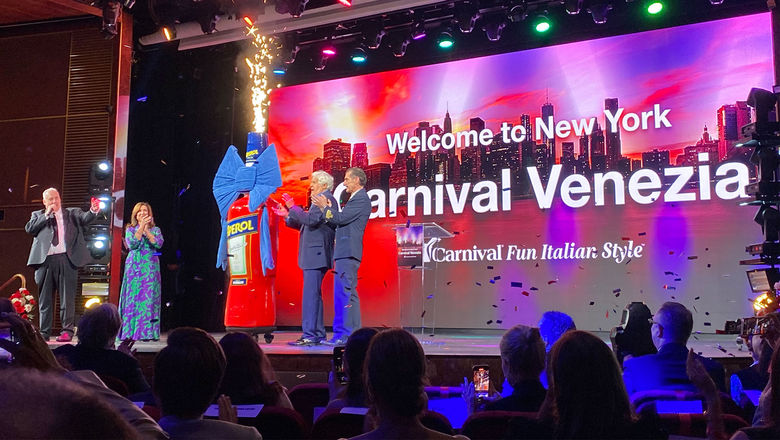 Carnival names jay leno godfather venezia