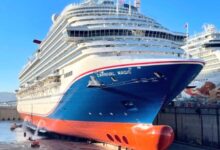 Carnival paradise is docked until aug 13