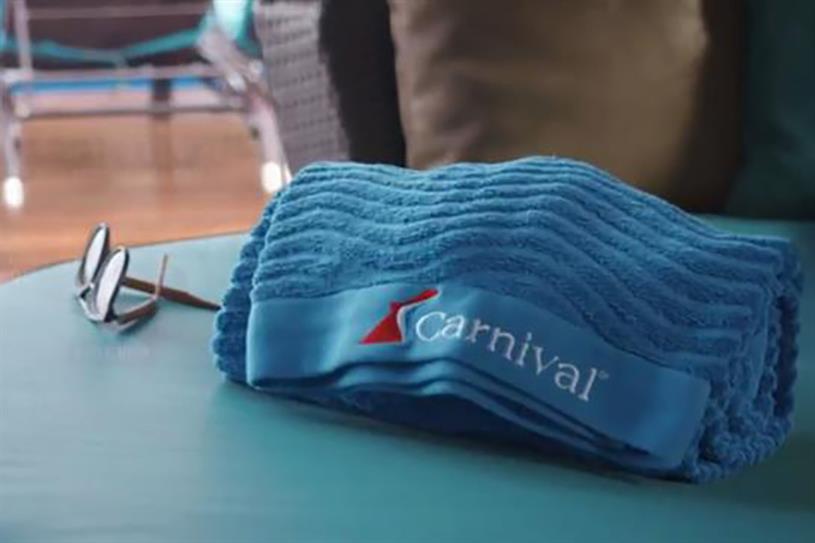 Carnival promotes summer cruising with clairvoyant sloth