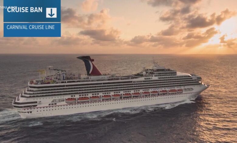 Carnival ships temporarily call houston home