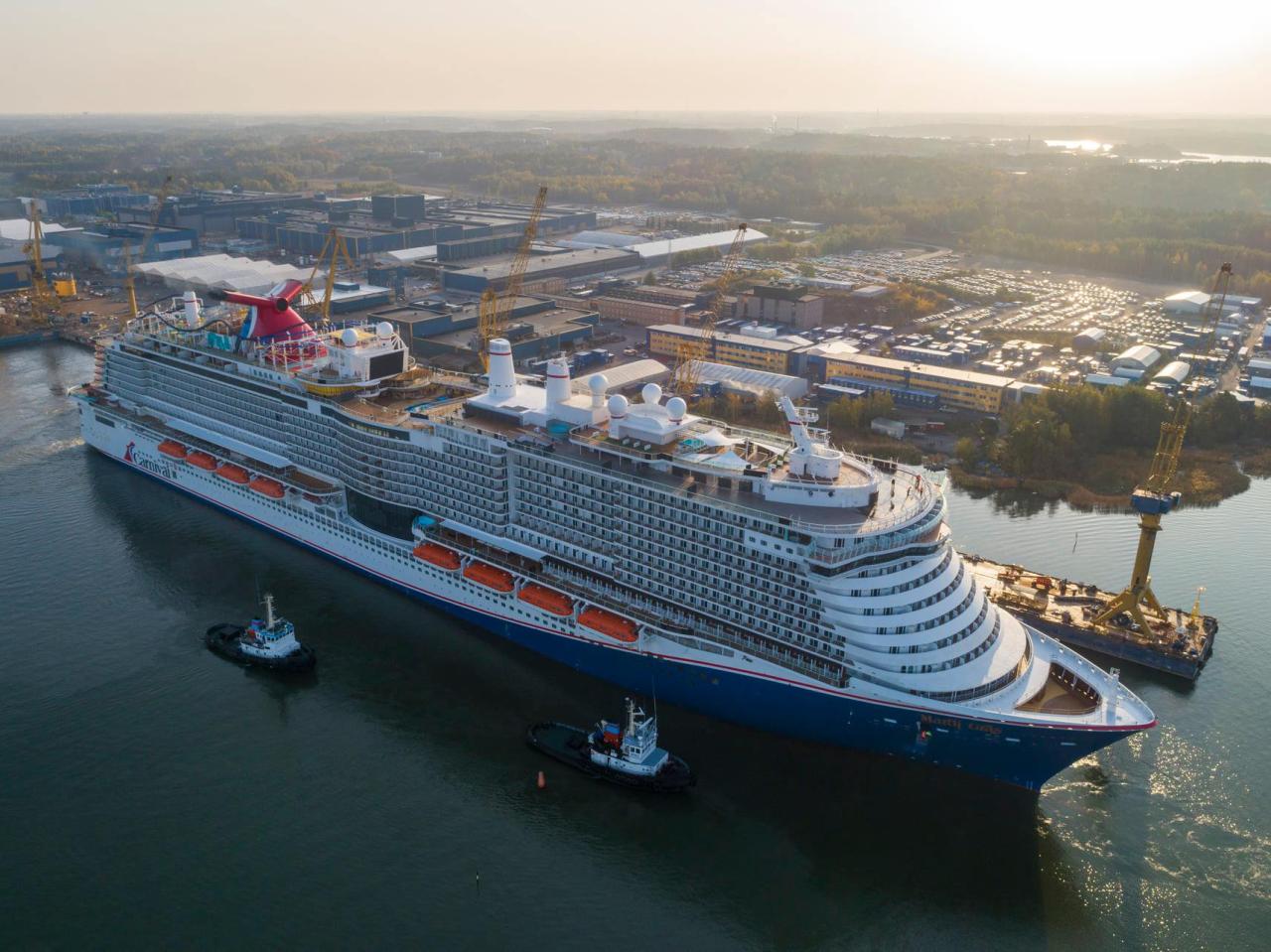 Carnival starts construction on its largest ship