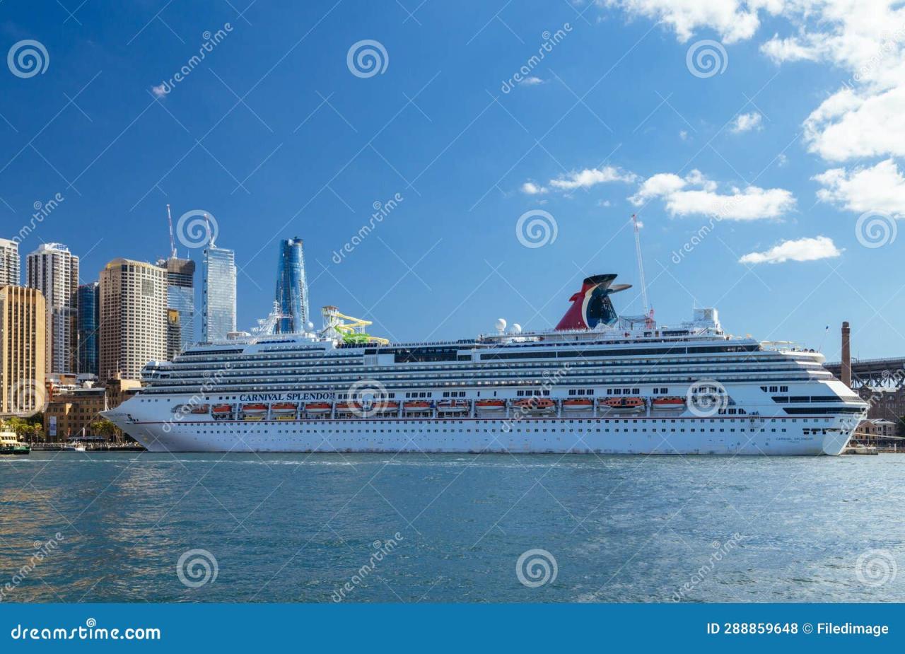Carnival splendor to operate line s first south america sailings
