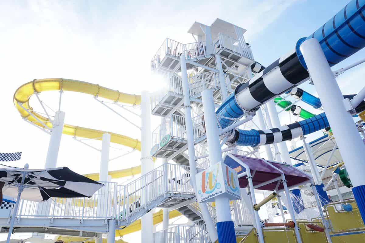 Carnival sunshine to feature water park with racing theme