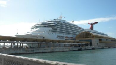Carnival swaps ships in san juan