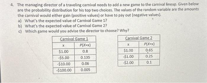 Can tickets cost alana ride each food spend carnival most