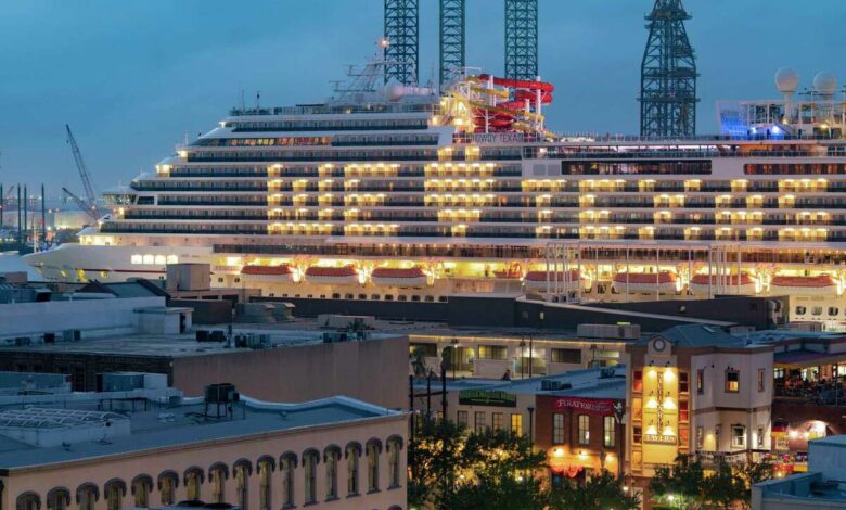 Carnival to base four ships in galveston