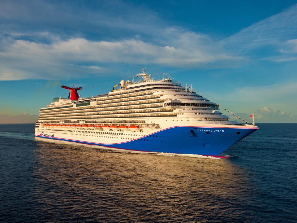 Carnival to base four ships in galveston